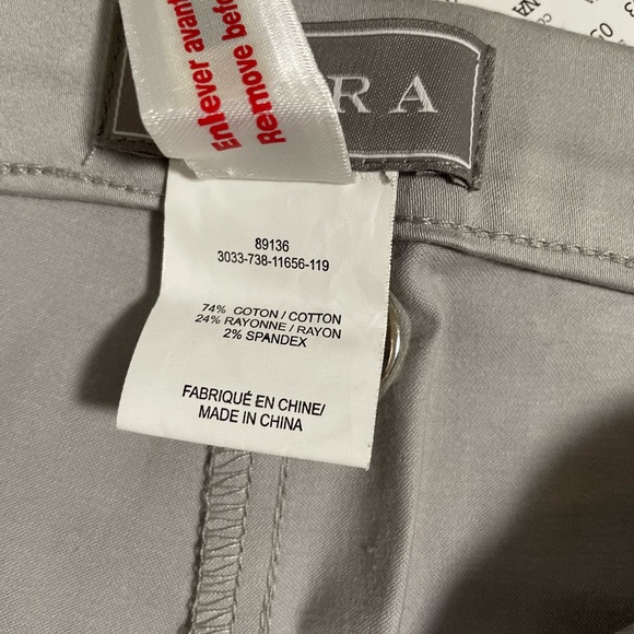 Laura | NWT Light Grey Ankle Capris Pants - Picture 11 of 11